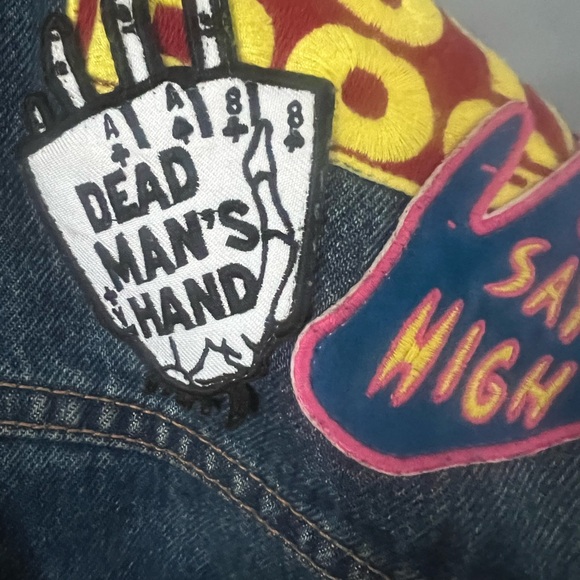 Levi’s Patchwork Denim Jacket - Picture 5 of 11